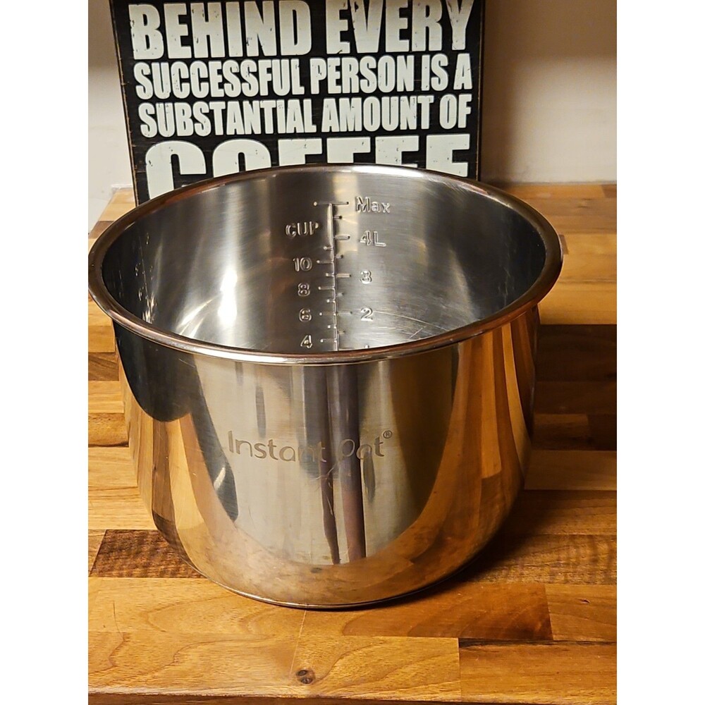 Genuine Instant Pot 6 Qt Stainless Steel Inner Liner Cooking Bowl
